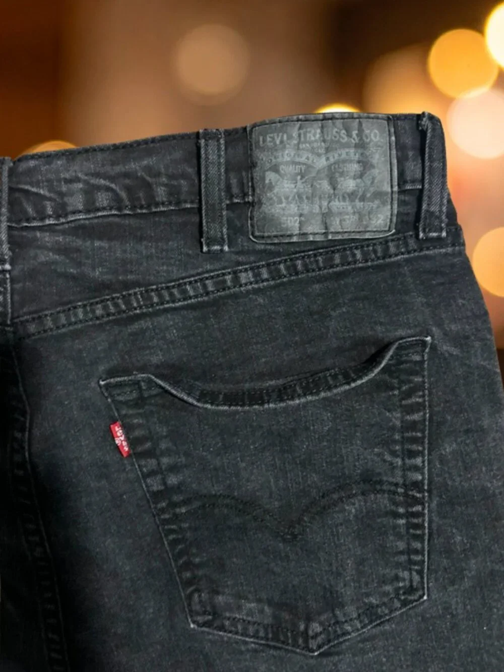 Black 502 Levi's Size 38x32